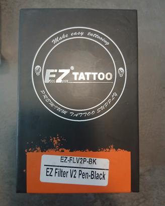 Penna per tatuaggi Ez Filter V2 + valigetta