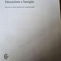 Libro Educazione e famiglie di Paola Milani