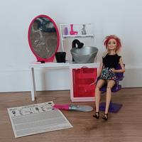 Barbie Parrucchiera con Bambola