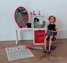 Barbie Parrucchiera con Bambola