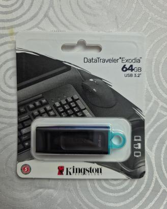 Kingston DataTraveler Exodia 64GB USB 3.2