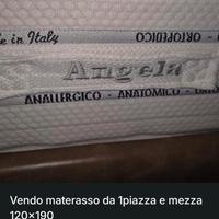materasso da 120 cm(piazza e mezza) 