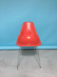 6 Sedie vintage in vetroresina