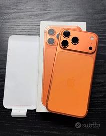 Iphone 17 pro max 256 gb arancione 1 mese di vita