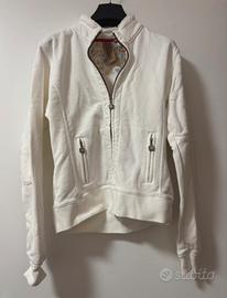 Giacca felpata Machu Picchu donna bianca nuova