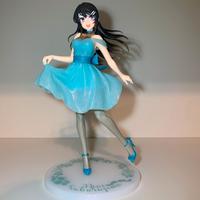 Bunny Girl Senpai Mai Sakurajima Clear Dress Figur