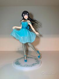 Bunny Girl Senpai Mai Sakurajima Clear Dress Figur