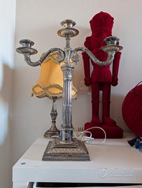 Candelabro in argento 
