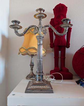 Candelabro in argento 
