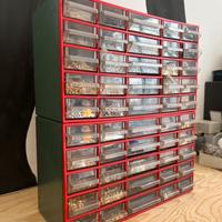 Cassettiera minuteria vintage