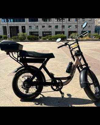 Bicicletta argento mad max