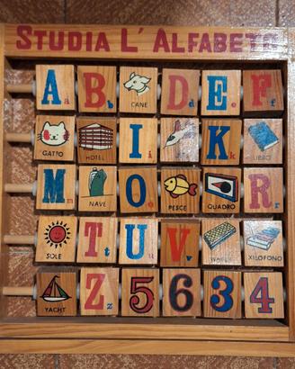 Gioco educativo Studia l’Alfabeto