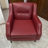Poltrone in Pelle Vintage