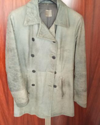 Trench donna vera pelle