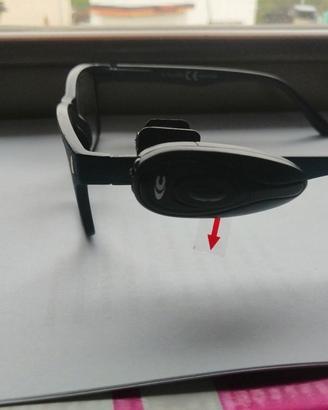 Clip con LED per Occhiali Spreadlight