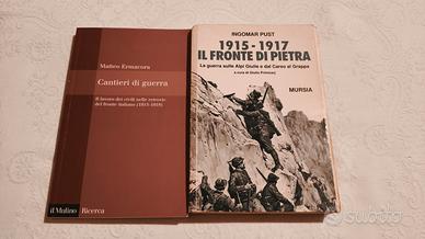 2 volumi grande guerra - alpi giulie
