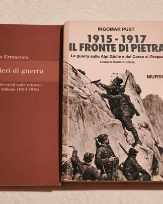 2 volumi grande guerra - alpi giulie