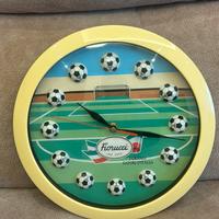 Orologio da parete Vintage Fiorucci tema calcio