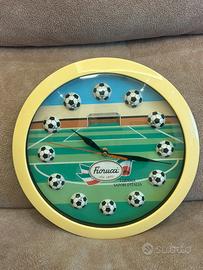 Orologio da parete Vintage Fiorucci tema calcio