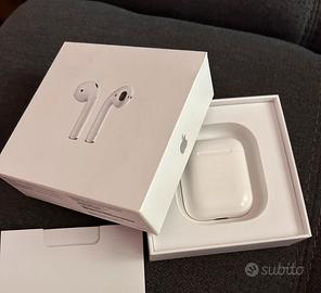 Apple AirPods 2 generazione con scatola