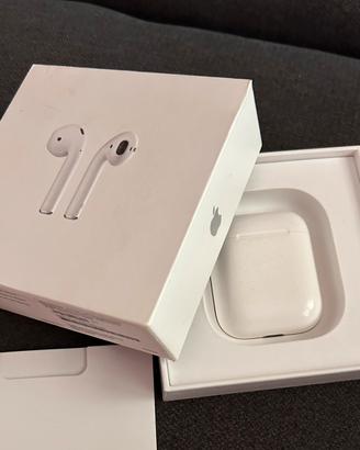 Apple AirPods 2 generazione con scatola