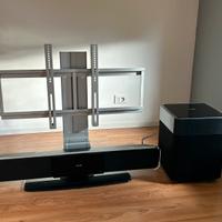 Philips soundbar dvd  + supporto tv