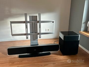 Philips soundbar dvd e supporto tv