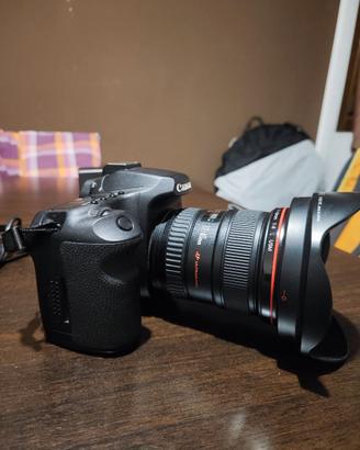 Canon 50D con obiettivo 17-40 f4  L usm