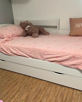 Letto Bambino 80x160 contenitore e materasso