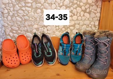 4 paia numero 34 - 35