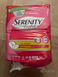 Serenity Light Super - 30 Assorbenti Incontinenza
