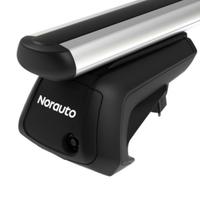 Kit 2 barre da tetto ovali Norauto 2XL 135 cm