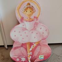 Puzzle Djeco La Ballerine à la Fleur 36 Pezzi 