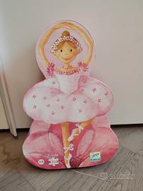 Puzzle Djeco La Ballerine à la Fleur 36 Pezzi 