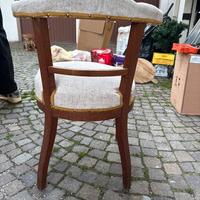 Sedia vintage anni 50