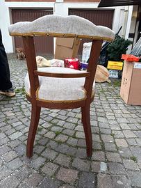 Sedia vintage anni 50