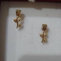 orecchini tulipano acciaio 