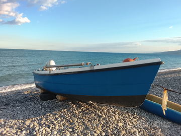 Barca in vetroresina liviera motore 40 CV Honda