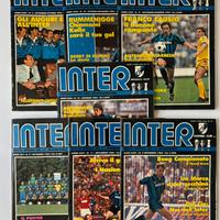 Lotto Riviste Inter Anni 1984-1985-1986 Vintage