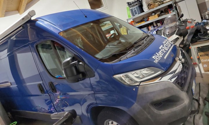 Citroen jumper camperizzato allestito moto - 2015