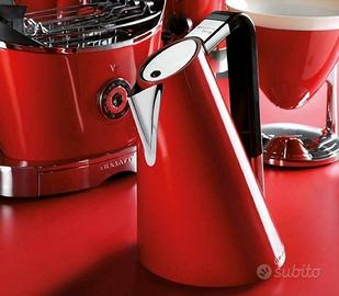 Bollitore di design Bugatti 4-Svera C3 easy rosso