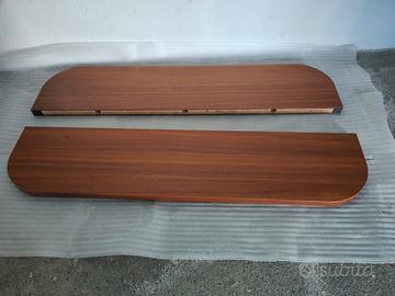 Coppia di mensole in legno