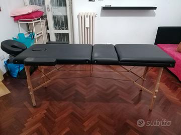 lettino massaggio pieghevole