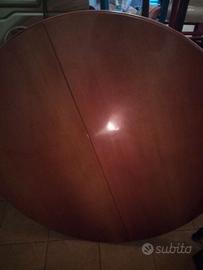 Tavolo tondo allungabile