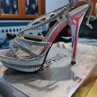 Scarpe gioiello argento