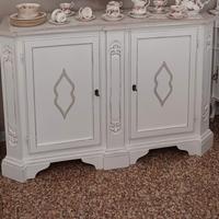 credenza rifatta in stile shabby 