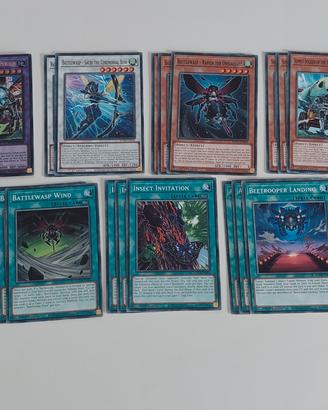lotto base deck scarasoldato e vespabattaglia yugi