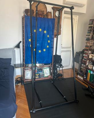 Gravity Fitness Pull Up Rack + Extension + borsone