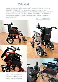Carrozzina elettrica Nuova