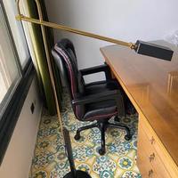 Lampada da terra ottone